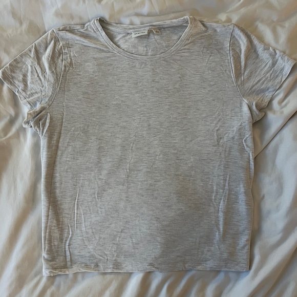Babaton Light Heather Grey Tee Shirt - Picture 3 of 4
